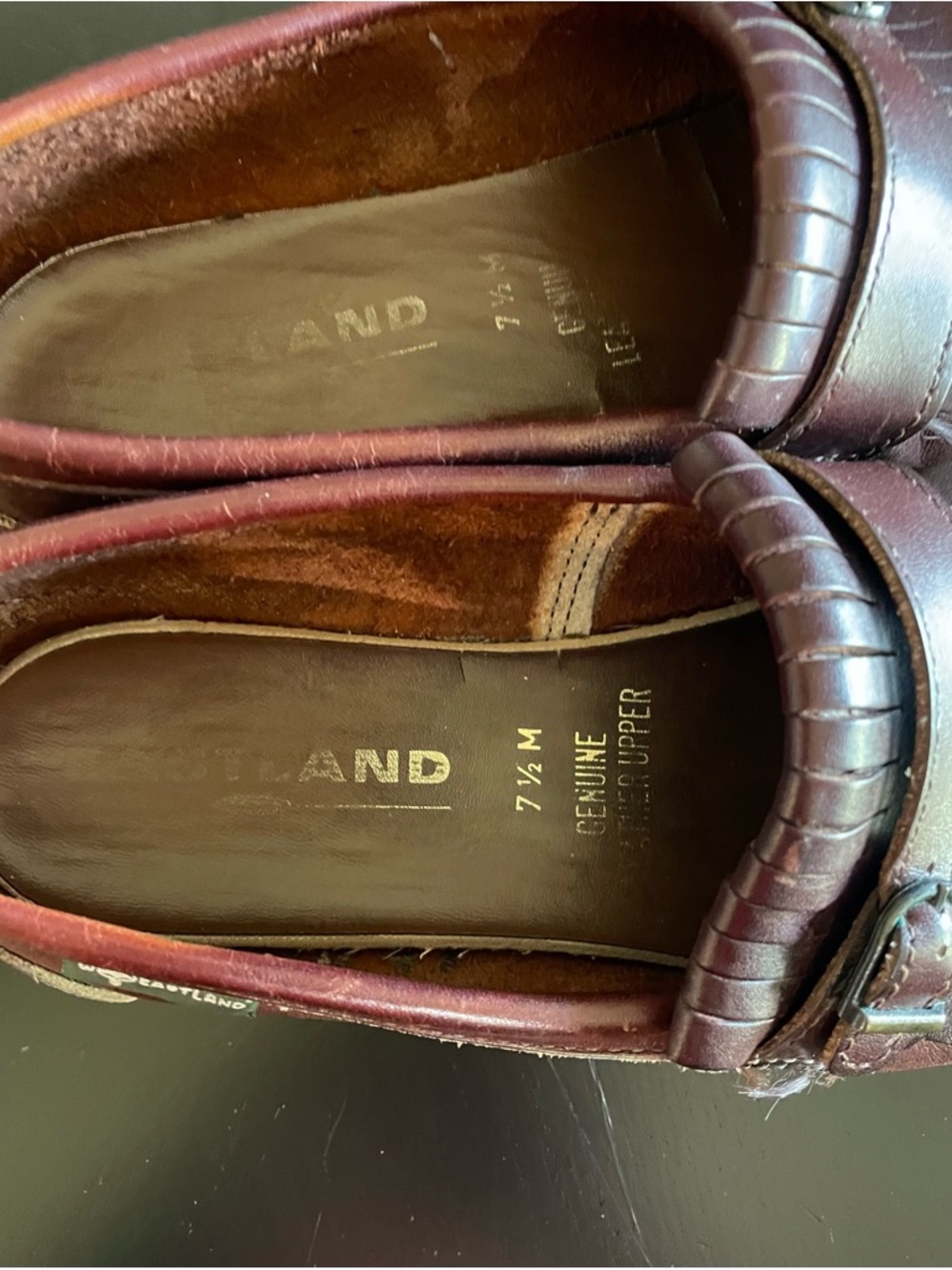 Eastland Womans Loafers M 552502 Brown Buckle on Tassles Size 7.5M vintage shoes - Picture 7 of 7